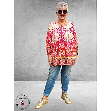 Gozzip Blouse Gilben Ibiza Syle